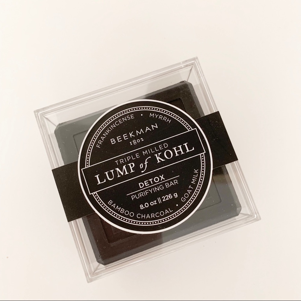 2/$10 Beekman Detox Bar Lump of Kohl Goat Milk